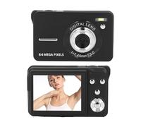 Cámara Digital, Cámara de Vlogging 4K de 64 MP con Zoom Digital de 18X, Cámara Digital de Enfoque Automático y Disparo con Pantalla HD de 2,8 Pulgadas para Adolescentes Adultos