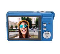 Cámara Digital, Cámara para Niños 4K 48MP para Fotografía, Cámara Compacta Compatible con 128 GB Ampliable, Zoom Digital 8X, Pantalla HD de 2,7, con Manual en Inglés (Blue)
