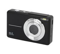 Cámara Digital, Cámara para Niños HD 1080P 44MP, Zoom Digital 16X, Soporte de Enfoque Automático, Disparo con un Cámara Compacta para Adolescentes Estudiantes (Black)