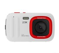 Cámara digital, cámara retro, 2.5K QHD 72MP 16X Zoom Anti-Shake Face Detección Webcam para Vlogging Niños Adolescentes (Blanco)