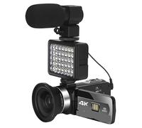 Cámara Digital, Cámaras de Video 4KMP Videocámara Digital con Enfoque automático
