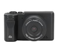 Cámara Digital, Cámaras Digitales 4K HD para Fotografía, Cámara de Vlogging de Enfoque Automático y Disparo con Zoom de 8X, Luz de Relleno, Trípode, Cámara Pequeña Compacta para