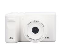 Cámara Digital, Cámaras Digitales 4K HD para Fotografía, Cámara de Vlogging de Enfoque Automático y Disparo con Zoom de 8X, Luz de Relleno, Trípode, Cámara Pequeña Compacta para