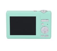 Cámara Digital Compacta 4K 48MP de Apuntar y Disparar, Cámara Portátil con Zoom AutoFocus 16X con Linterna, Pantalla Frontal de 1,4 Pulgadas para Selfies (Green)