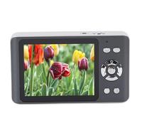 Cámara digital compacta 4K de 64 MP, cámara de apuntar y disparar, zoom de 18X, pantalla de 2.8 pulgadas, fotografía, cámara de viaje, vacaciones (negro)