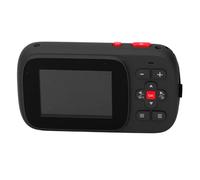 Cámara Digital Compacta de 72 MP y 2,5 K para Selfies con Zoom de 16x, Enfoque Automático, Vibración, Pantalla de 2,4 Pulgadas para Viajes, (Black)