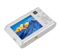 Cámara Digital Compacta en Miniatura para Estudiantes Selfie Home, Cámaras Digitales Point Shoot (White)