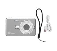 Cámara Digital Compacta, Grabación de Video 4K, Cámara Compacta Retro para Niños, Principiantes, Adolescentes, Imágenes de 50mp, Zoom de 16x, Punto de Pantalla de Color y (32GB)