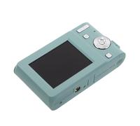 Cámara Digital Compacta Portátil 16x, Abs, Ligera, Verde | Cámara de Vlogueo para Viajes y Fiestas, Modos Versátiles, Uso Sencillo, Apta Edades