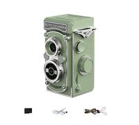 Cámara Digital con Lente Vintage y función de configuración Oscura de Almacenamiento de 32 Lente Gemela Antigua