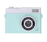 Cámara Digital con Reproductor MP3 Juegos Luz de Relleno 1080P 48MP HD Pantalla a Color TFT de 2.0 Pulgadas Antivibración 800mAh Cámara con Zoom Digital 8X para Viajes (Green)