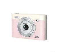 Cámara digital con resolución de 50 MP, zoom 8X, lente dual y tarjeta de 32 GB, perfecta para capturar recuerdos (rosa A16 con 32G)