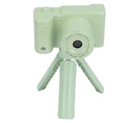 Cámara Digital con Trípode, Cámara para Principiantes con Pantalla IPS de 12MP 1080P con Lente Frontal Trasera para Adolescentes, Cámara Compacta de Disparo Puntual para