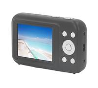 Cámara digital con zoom 16X, mini portátil 1080P HD de alta definición grabación de fotografía 44MP 2.5K cámara digital para viajes (negro)