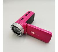 Cámara digital de 16 MP, zoom de 16 aumentos para momentos de fotografía familiar, grabadora de video de alta definición D100 con lente ancha con micrófono externo (rojo)