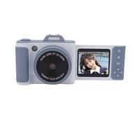 Cámara Digital de 2.5k, Cámaras de 66MP para Fotografía con Zoom Digital 16x y Pantalla de Volteo de 180 °, Luz LED Light, Vlog Travel Camara para Creadores de Contenido (Sin