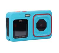 Cámara Digital de 2.5K para Fotografía, Zoom de 16X Cámara de Video de 72MP Videocámara con Enfoque Automático, Cámara Selfie Compacta de Pantalla Dual para Reuniones de Viajes