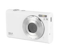 Cámara Digital de 2,7 K 48MP HD, Cámara de la Muchacha Adulta del Estudiante Casero, Cámara Retro del CCD de la Máquina de Tarjeta Portátil, Cámara de Vlogging del Autofoco de la