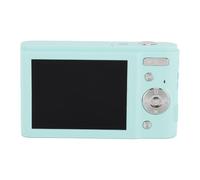 Cámara Digital de 2.7K, Cámara de Apuntar y Disparar con Pantalla Grande de 48MP con Zoom de 16x, Cámara Web USB para Condiciones de Poca Luz, Ideal para Cursos en Línea, (Verde