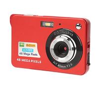 Cámara Digital de 48 MP, Cámara Digital Recargable con Zoom 8X con Pantalla LCD de 2,7 Pulgadas y Tarjeta de Memoria de 128 GB, Transferencia de Datos, Cámara de Vlogging con Luz