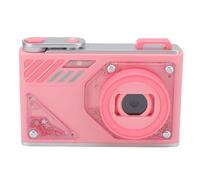 Cámara Digital de 48MP 1080p HD 4K Video Delantero Cámaras Duales Delanteras 8X Zoom AF Auto Enfoque con Pantalla de 2.8 Pulgadas para Fotografía de Viaje (Pink)