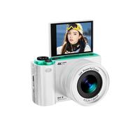 Cámara Digital de 64MP Zoom Digital 16X Pantalla Abatible IPS de 2.8 Pulgadas Fotografía Grabadora de Video Vlog Vintage 4K B