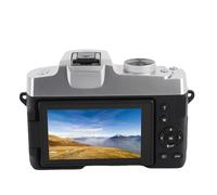 Cámara Digital de 6k 3 Pulgadas, 84MP Auto Focus 18x Zoom Uhd WiFi Vlogging Camera con Pantalla de Volteo 180 °, LED Light Light, para Viajar Grabando Video (Black)