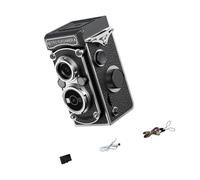 Cámara digital de ajuste oscuro con doble lente con almacenamiento interno de 32 GB, mecanismo de bobinado de película simulada, cámara tradicional