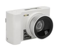 Cámara Digital de Alta Definición 2.5K 24MP Zoom Digital 16x para Viajes, Fácil de Usar con Pantalla de 2.88 Pulgadas para Sesiones de Graduación (White)