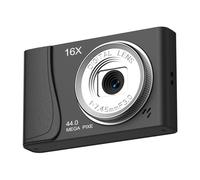 Cámara digital de alta resolución de 24 MP con 16x para principiantes, vlogging, cámara selfie de video de 1080p para campus, registros diarios, senderismo, bodas, fácil fotografía manual, entusiastas