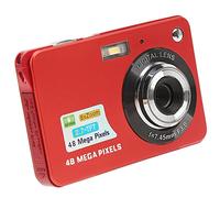 Cámara Digital de Bolsillo, Cámara Digital de Apuntar y Disparar con Zoom 4K 48MP 8X, Antivibración, Luz de Relleno Incorporada, Compatible con Tarjeta de Memoria de 128 GB