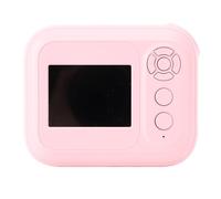 Cámara Digital de Impresión Instantánea, 48MP HD con Zoom 6X, Incluye 3 Rollos de Papel, Batería de 1300 MAh, Ampliable 128 GB, MP3 y Juegos Incorporados (Pink)