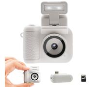 Cámara Digital de Juguete, Mini cámara Digital, Juego de llaveros, función de Captura de Fotos y Videos, Pantalla de 1.4 Pulgadas 1080P, Incluye Base de Carga, Mini Ligera, Tarjeta de 32 GB incluida