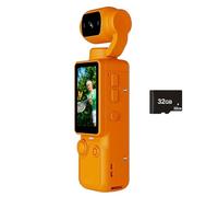 Cámara digital de mano con tarjeta 32G 1080P y lente giratoria adecuada para deportes y cámara de ciclismo de colección de evidencia