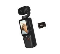 Cámara digital de mano con tarjeta 32G 1080P y lente giratoria adecuada para deportes y cámara de ciclismo de colección de evidencia