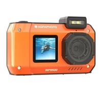 Cámara Digital Deportiva AgfaPhoto Realishot WP9500/ 24MP/ Naranja