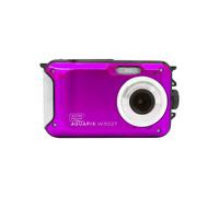 Cámara digital Easypix W3027-P Wave PINK 30 Mill. píxeles rosa con maletín, con batería, estabilización de imagen, resistente al agua.