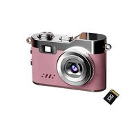 Cámara digital en miniatura de diseño retro 1080P, compatible con tarjeta de 16 GB y 32 GB, cámara digital de estilo retro