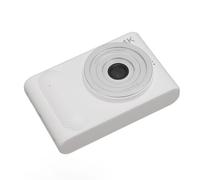 Cámara Digital, Enfoque Automático, Estabilización de Imagen Electrónica, Cámara Micro SLR Delgada y Liviana 4K para Vlogging (White)