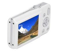 Cámara Digital, Filtro de Belleza Cámara Digital Compacta Pantalla de 2,7 Pulgadas para Fotografía (White)