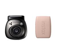 Cámara digital Fujifilm INSTAX PAL, Negro Gema + impresora mini Link 3, Rosa Rosa