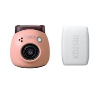 Cámara digital Fujifilm INSTAX PAL, Rosa empolvado + impresora mini Link 3, Blanco arcilla | ✅ Winterdeals
