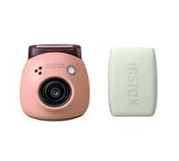 Cámara digital Fujifilm INSTAX PAL, Rosa empolvado + impresora mini Link 3, Verde salvia