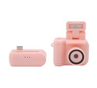 Cámara Digital HD 1080P, Cámara Compacta Imágenes Claras para la Vida en el Campus para Viajes (Rosado)