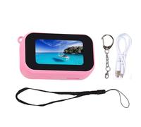 Cámara Digital HD 1080p, CCD Mini Cámaras Digitales para fotografía 1.47 Pulgadas de Pantalla Grande 8MP Tipo C para transferir imágenes para niños en Bicicleta