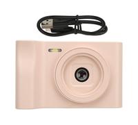 Cámara Digital HD 1080P de 2,8 Pulgadas con Zoom Digital 8X, Cámara Vlogging de 20 MP con Temporizador Automático, Modo Belleza para Recuerdos de Viajes Varias Escenas (Pink)