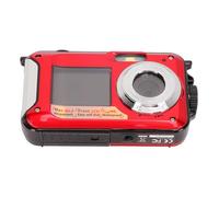 Cámara Digital Impermeable Subacuática de 48 MP, Cámara Impermeable de Vídeo de 2,7 K, Cámara Digital Impermeable, Cámara Subacuática de Pantalla Dual, 2 a 3 Horas de Disparo,