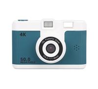 Cámara Digital Inalámbrica 2.4 HD IPS 1080P 50MP Lente Dual, Zoom Digital 16X, Antivibración, MP3, Juegos, para Fotografía y Experiencia Superiores (Green)
