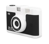 Cámara Digital Inalámbrica 2.4 HD IPS 1080P 50MP Lente Dual, Zoom Digital 16X, Antivibración, MP3, Juegos, para Fotografía y Experiencia Superiores (Black)