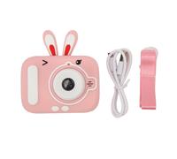 Cámara digital infantil con zoom, recargable por USB, captura de fotos en cámara rápida, grabación de vídeo, juegos de rompecabezas,